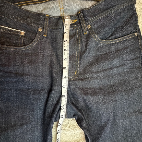 NWOT Naked & Famous Weird Guy - Left Hand Twill Selvedge sz 30 Indigo 34” inseam - Picture 11 of 15